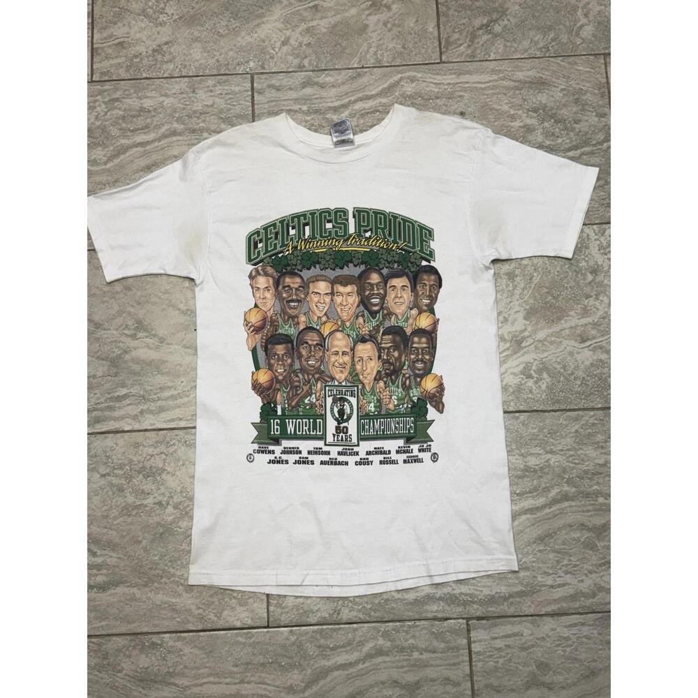 Boston Celtics Pride A Winning Tradition 50 Years T-Shirt    Flaws